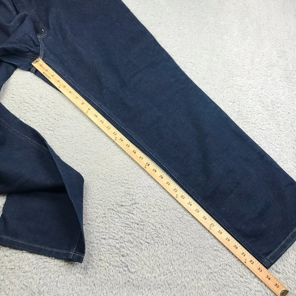 Carhartt Jeans Mens 44x34 Modern Fit Dark Wash Relaxed Straight NEW NWT